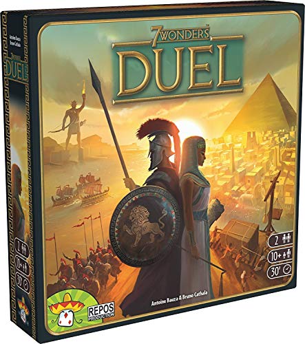 Asmodee- 7 Wonders Duel, Gioco da Tavolo per 2 Giocatori, Edizione in Italiano, 8035